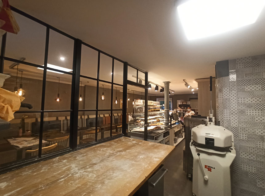 Umbau, Umnutzung und Nachgenehmigung Bäckerei in Hamburg