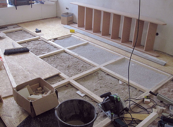 Kernsanierung Ladenwohnung in Hamburg